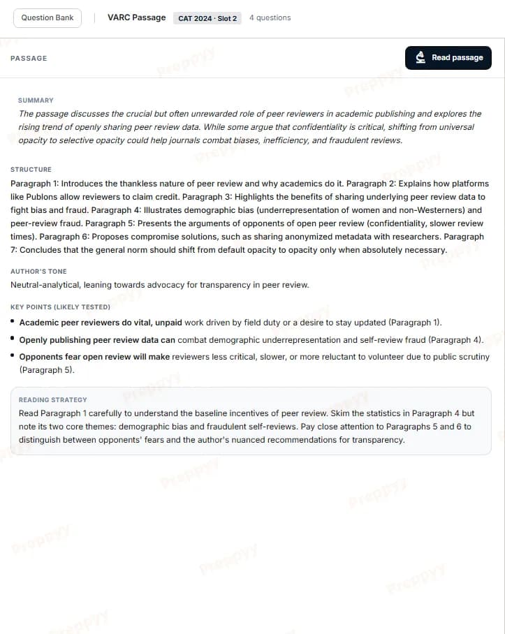 The RC dissection view - summary, structure, author tone, key points and a reading strategy